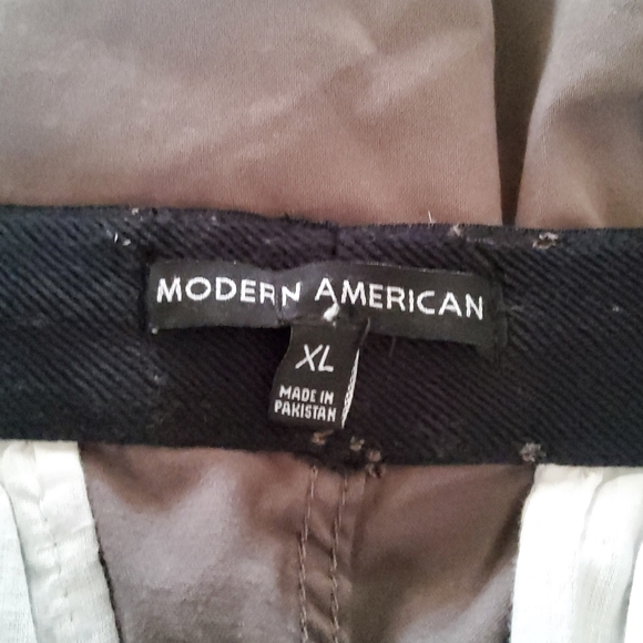 Modern American Men's Lockdown Pull On Chino Khaki Shorts Size XL Grey New - Picture 6 of 8